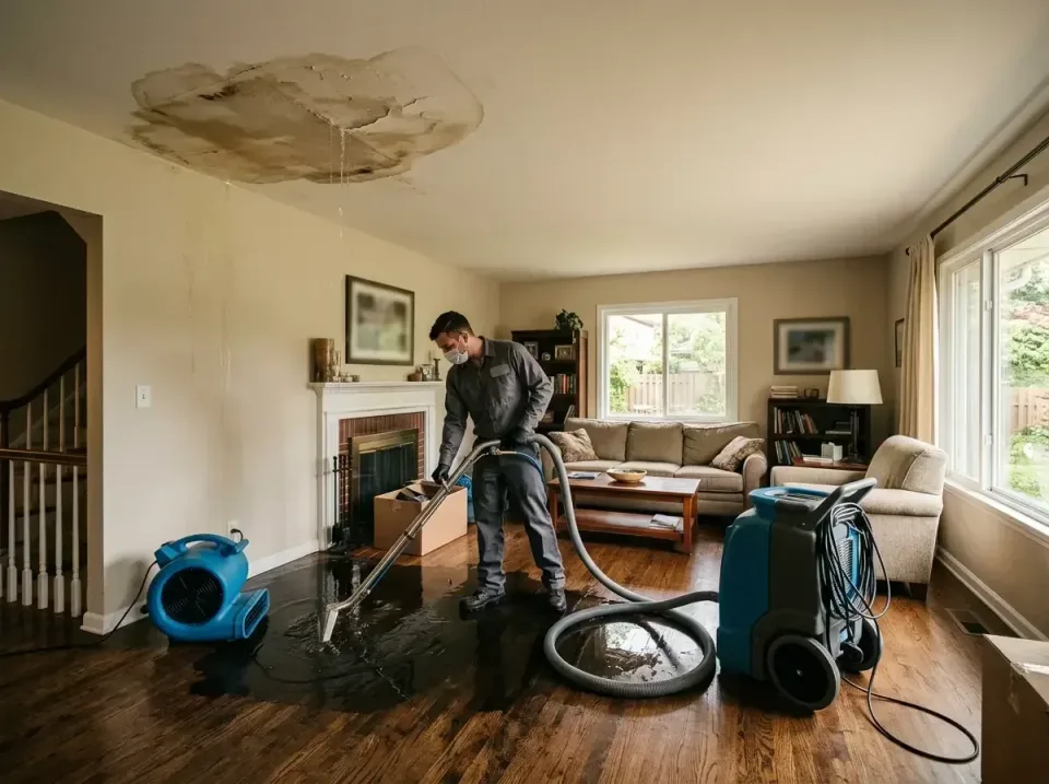 attic-pipe-burst-ceiling-drip-008 — frequently asked questions, Water Damage Restoration & Carpet Care in Apple Valley, MN
